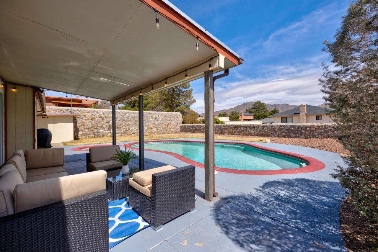 Home With Mountain View/Pool/Tub El Paso Eksteriør bilde
