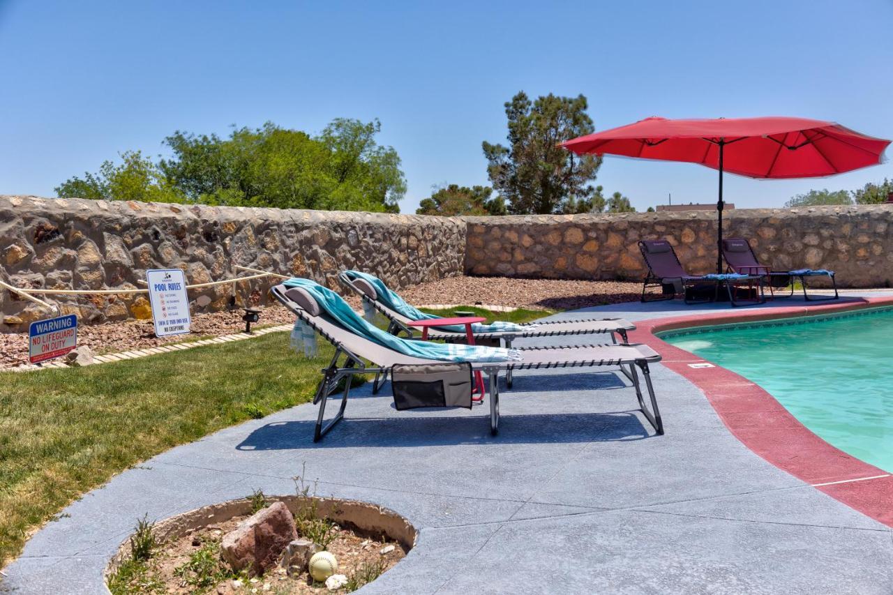 Home With Mountain View/Pool/Tub El Paso Eksteriør bilde