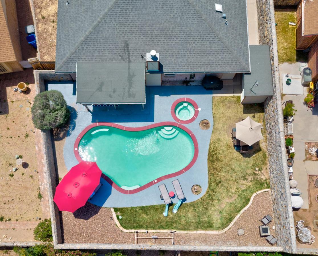 Home With Mountain View/Pool/Tub El Paso Eksteriør bilde