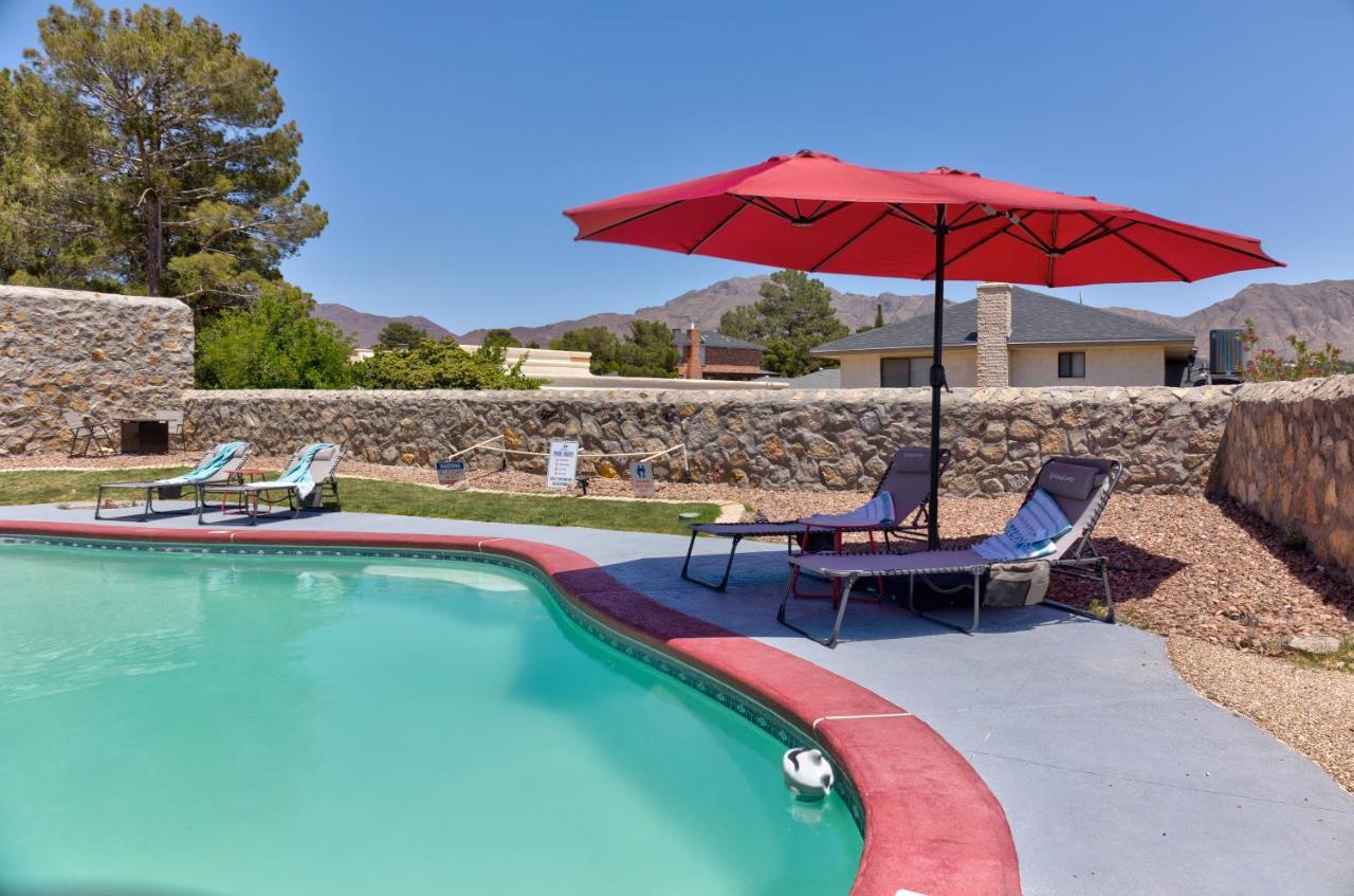 Home With Mountain View/Pool/Tub El Paso Eksteriør bilde