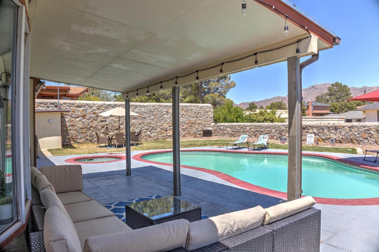 Home With Mountain View/Pool/Tub El Paso Eksteriør bilde