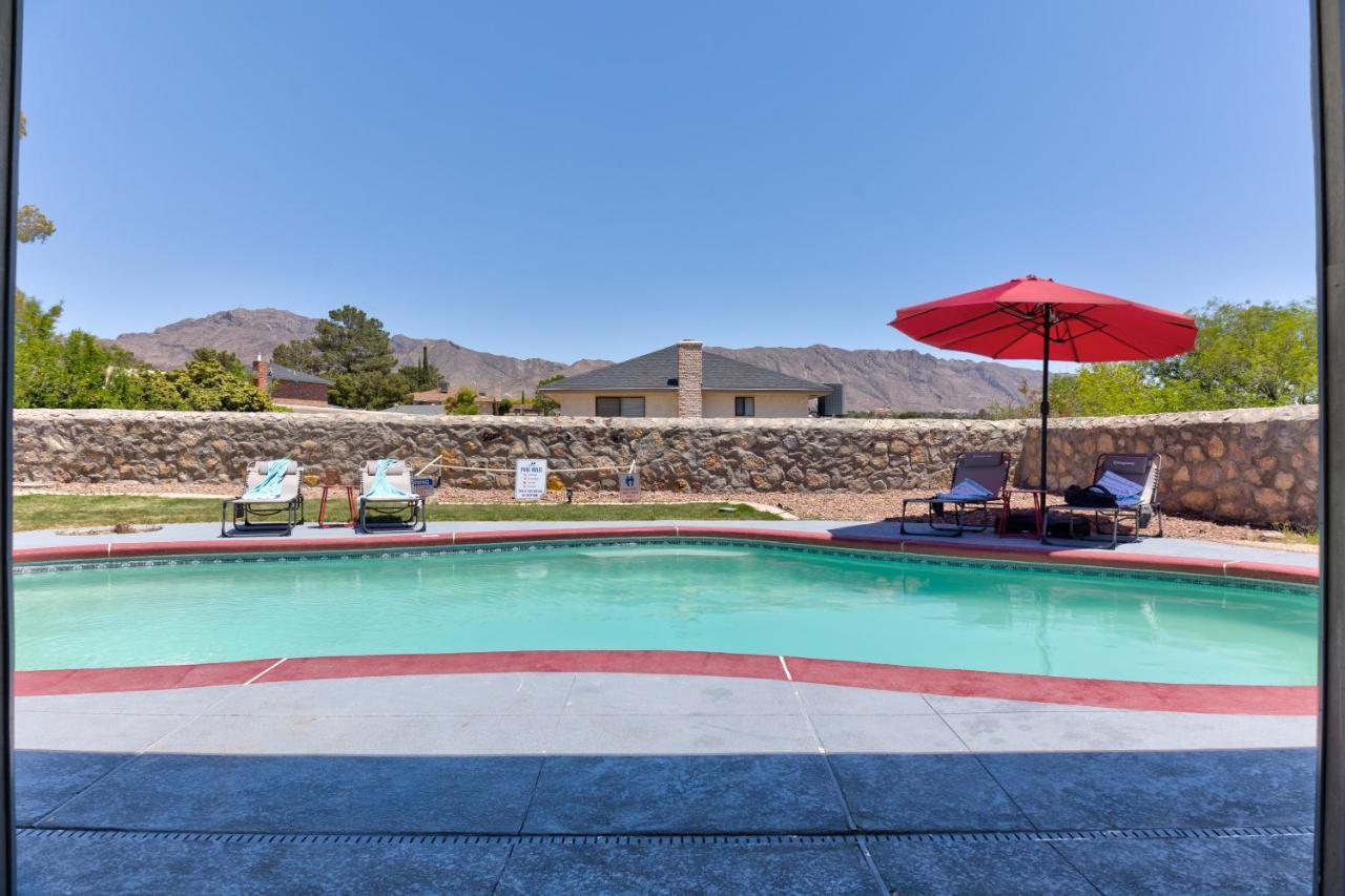 Home With Mountain View/Pool/Tub El Paso Eksteriør bilde