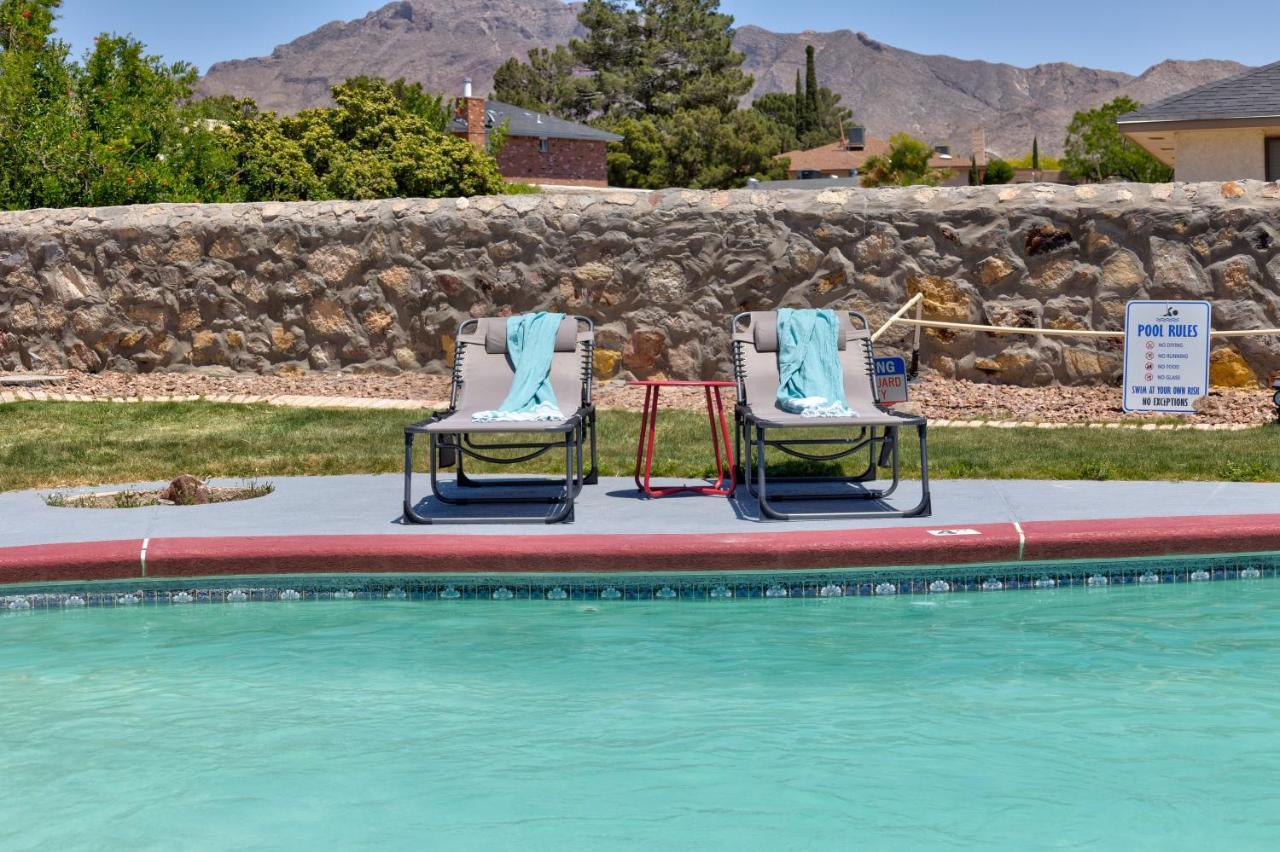 Home With Mountain View/Pool/Tub El Paso Eksteriør bilde