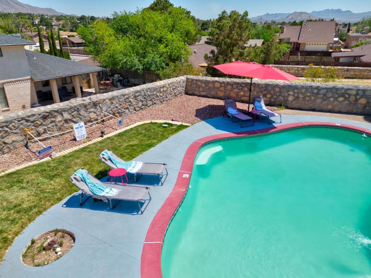 Home With Mountain View/Pool/Tub El Paso Eksteriør bilde